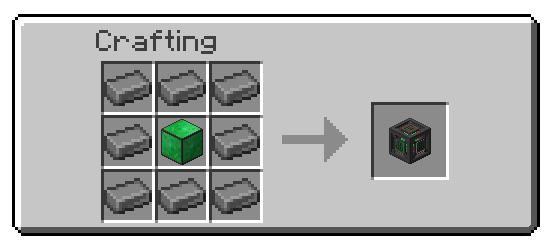 Emerald Furnace Recipe