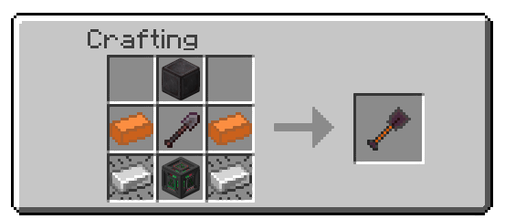 Netherite Excavator Recipe